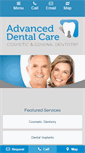 Mobile Screenshot of advanceddental-psj.com